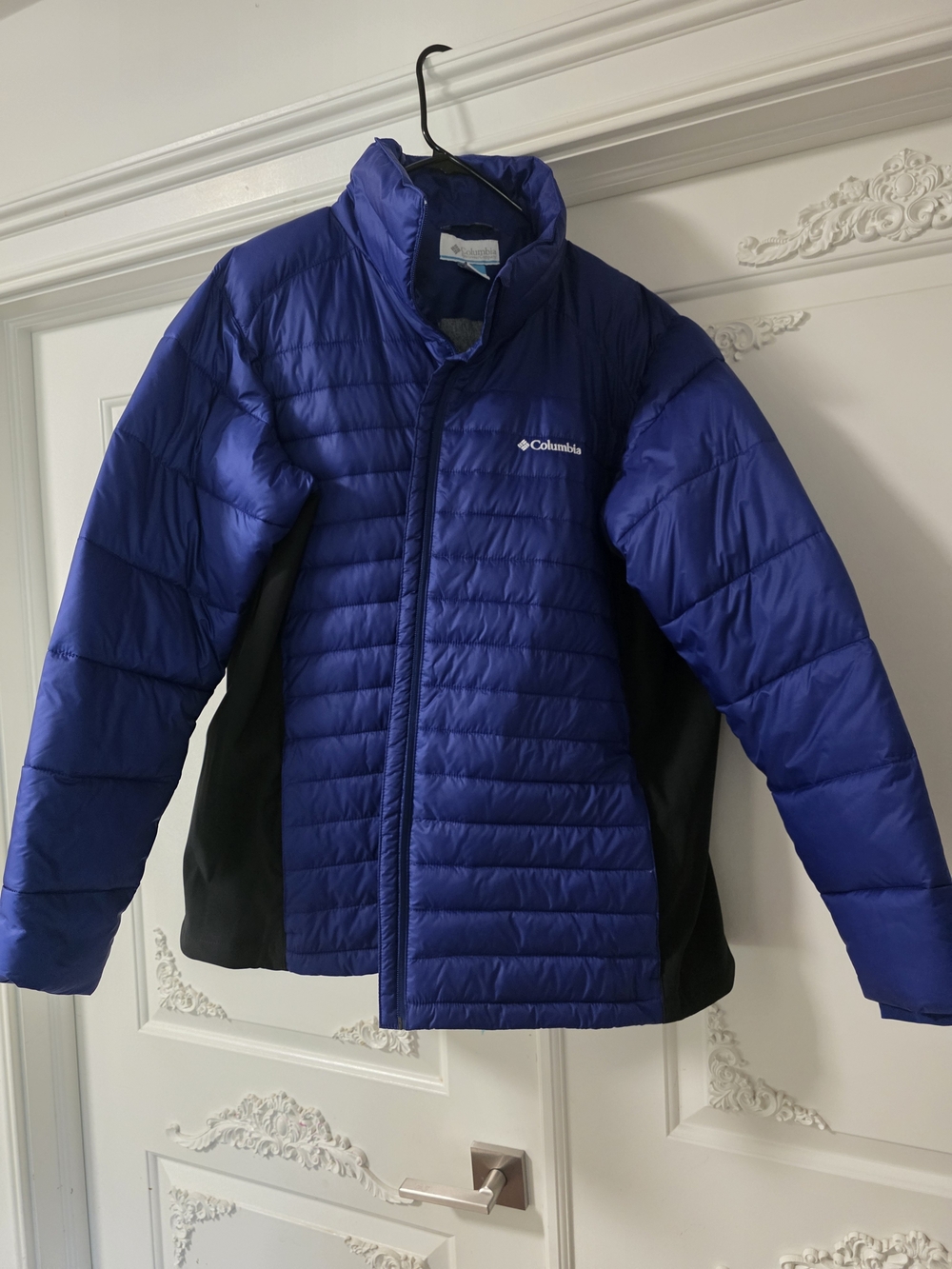 Columbia Royal Blue and Black Kids' Puffer Jacket